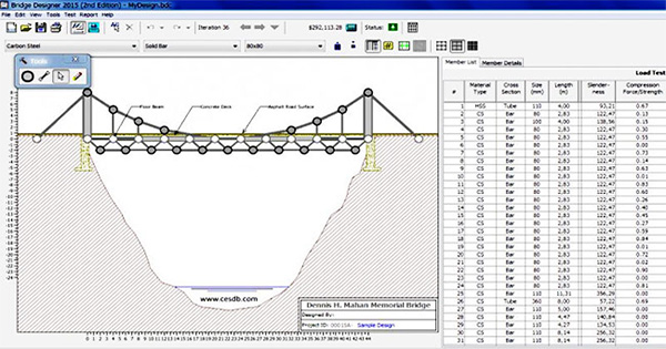 West Point Bridge Design