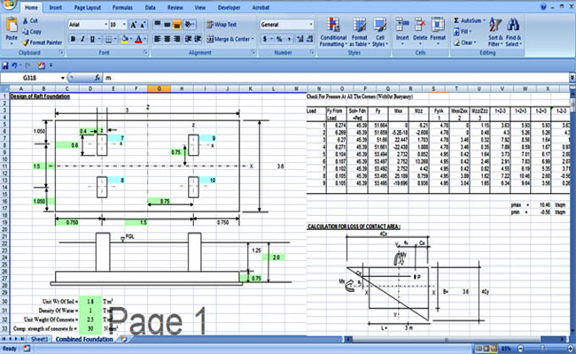 foundation drawing software