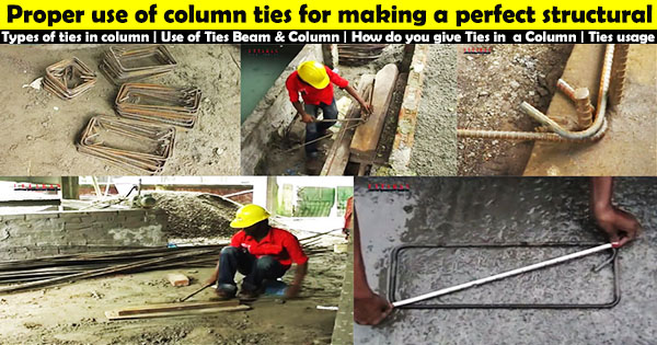 column ties for making a perfect structural design